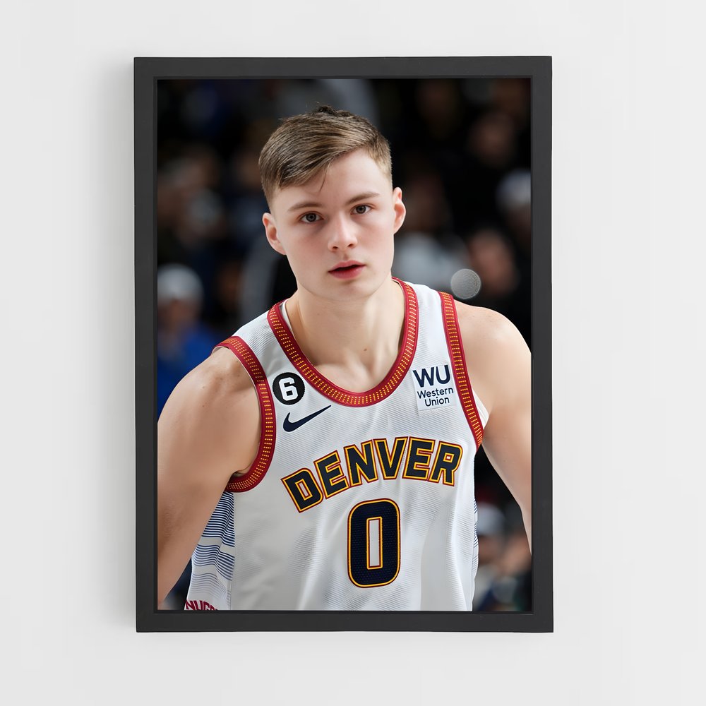 Poster Christian de braun – affiche Basketball (vue 2)